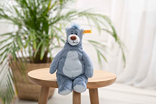 Steiff Disney Originals Balu der Bär 31 cm, Soft Cuddly Friends, Walt Disney Plüschfigur, Dschungel-Buch Baloo Kuscheltier für Kinder